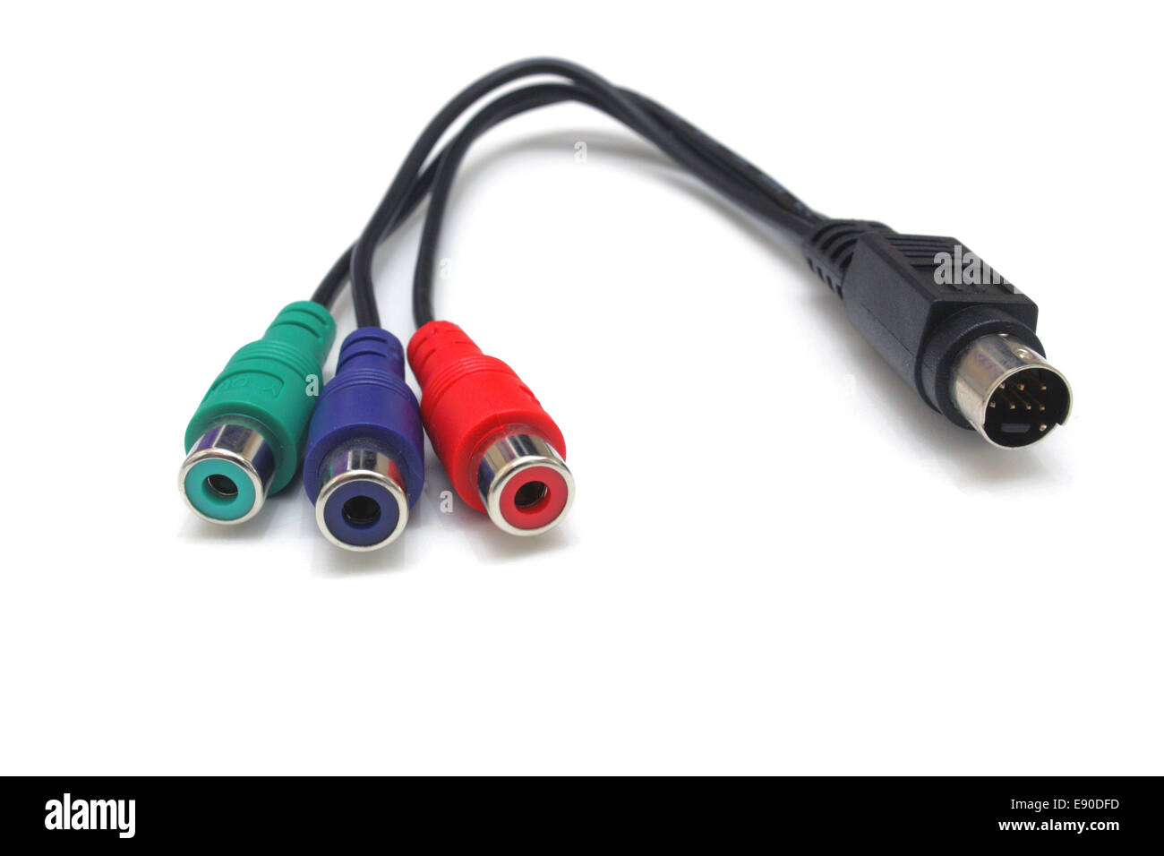 audio video cables Stock Photo Alamy