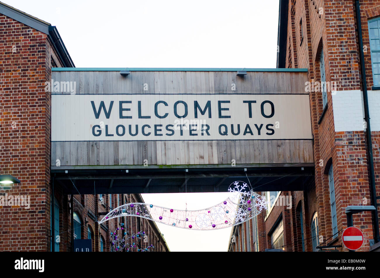 Gloucester Quays Stock Photo 75618393 Alamy