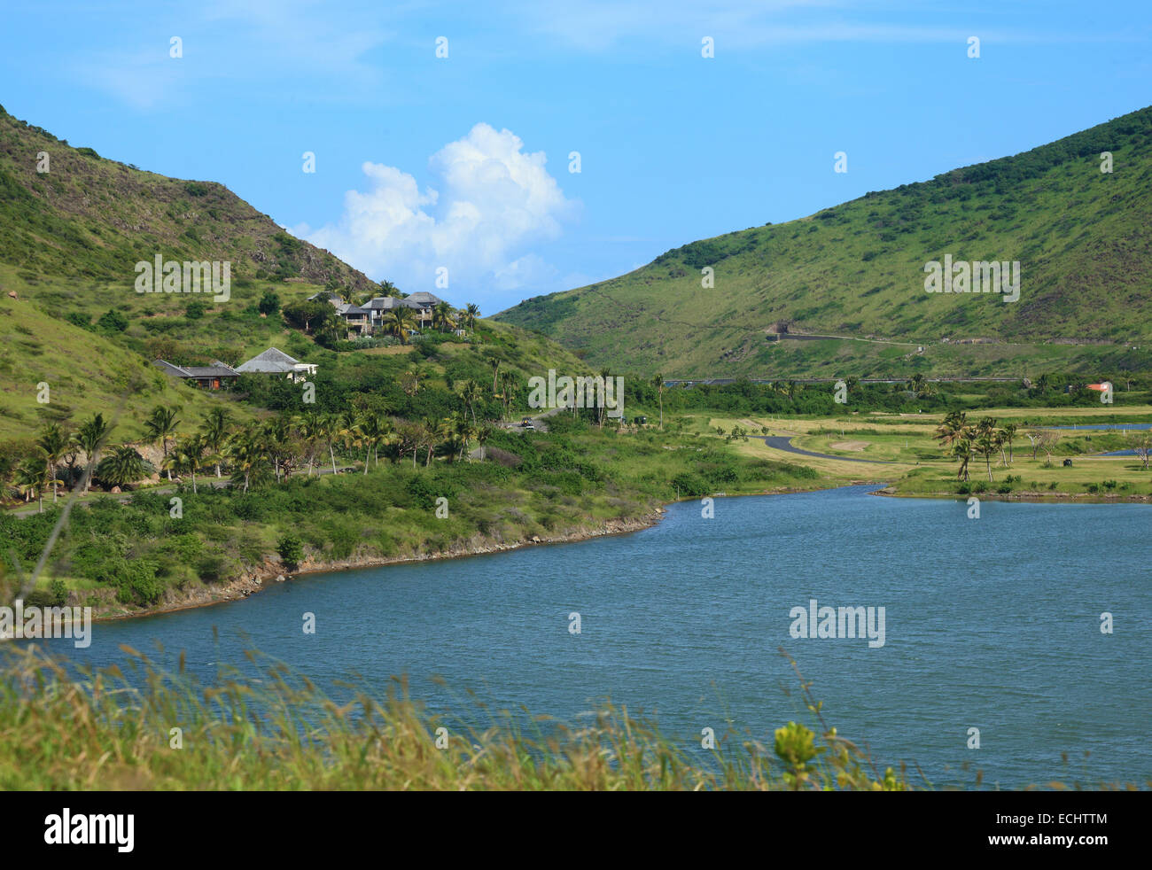 St.Christopher Development at St.Kitts Caribbean Stock Photo Alamy