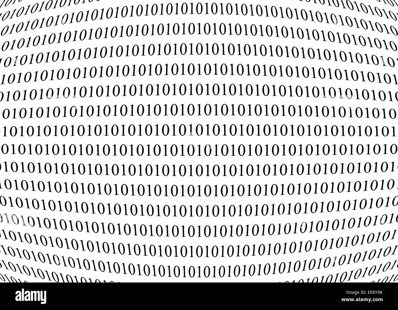 Binary code Black and White Stock Photos & Images Alamy