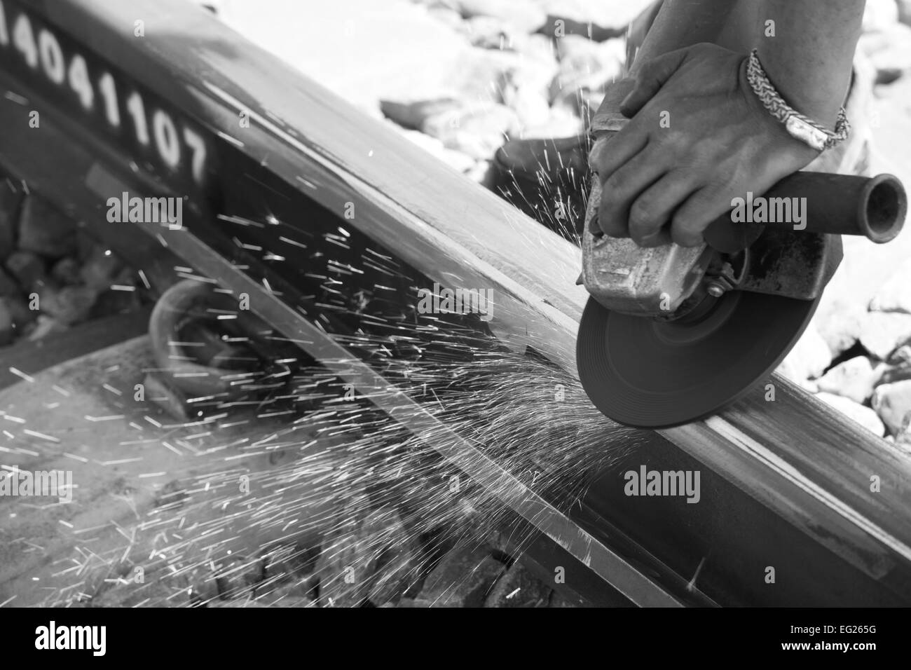 Mrt track Black and White Stock Photos & Images Alamy