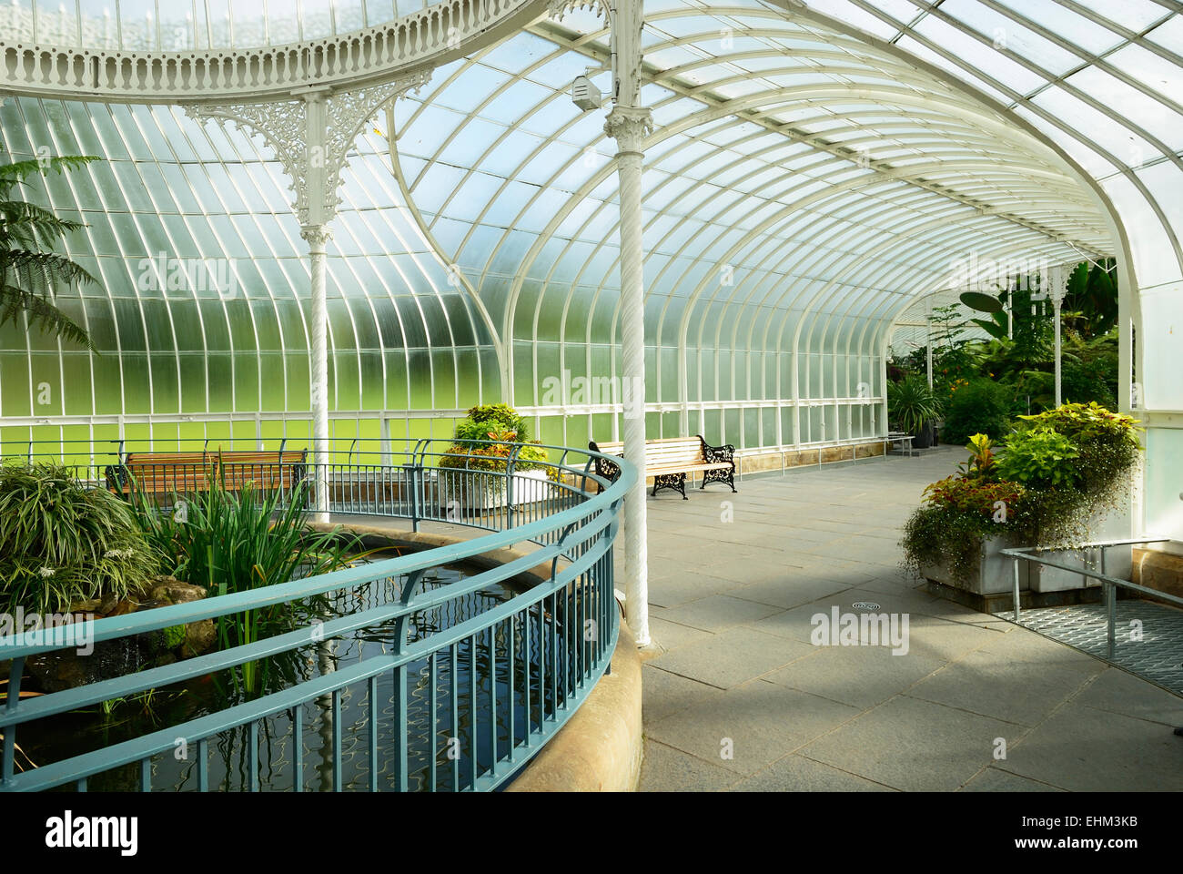 Glasgow Botanic Gardens Stock Photo Alamy