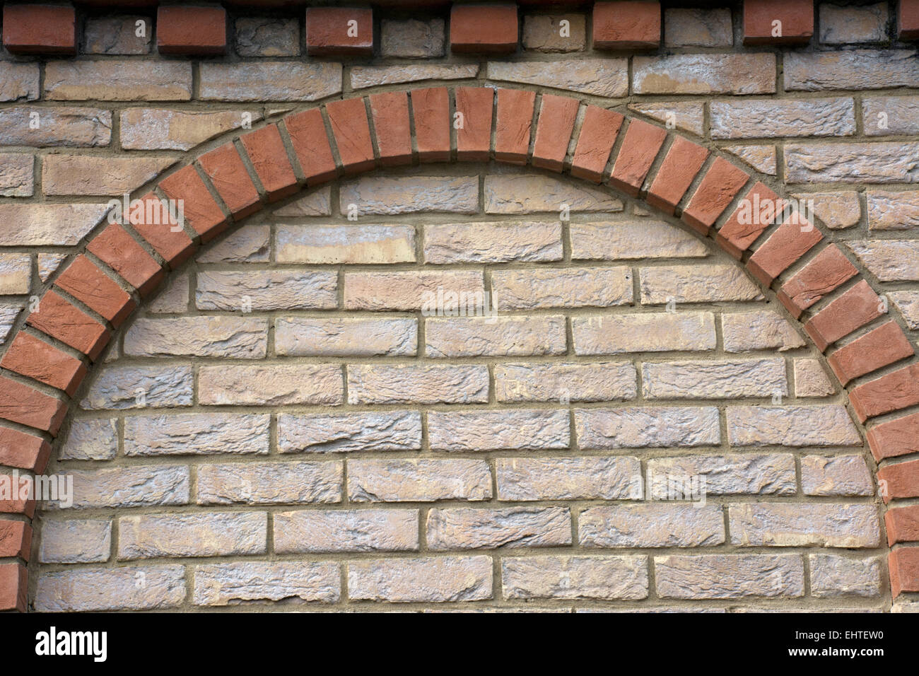 Decorative brick wall Stock Photo Alamy