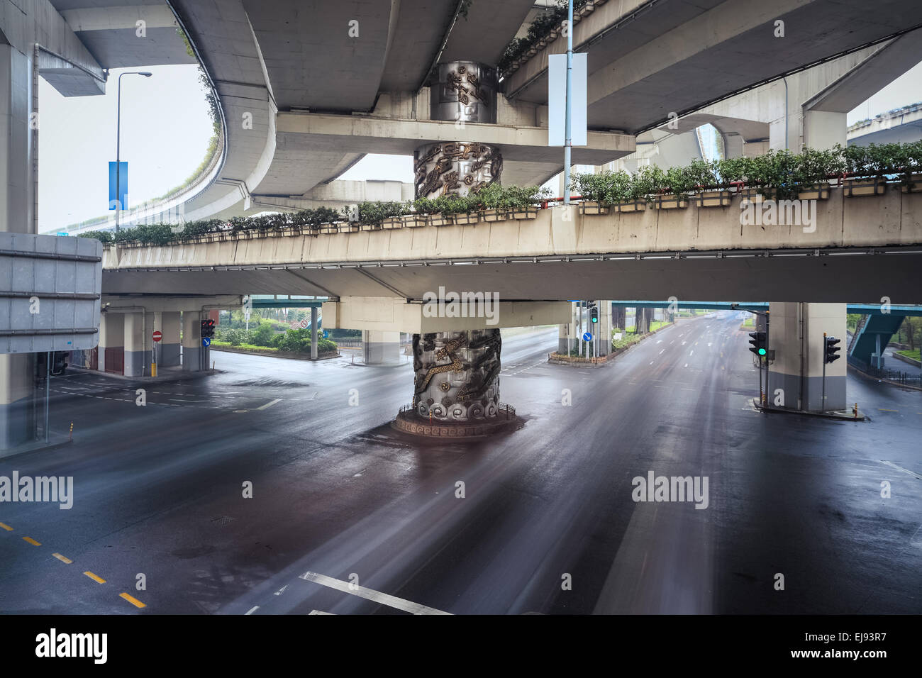under the elevated road Stock Photo, Royalty Free Image 80105851 Alamy