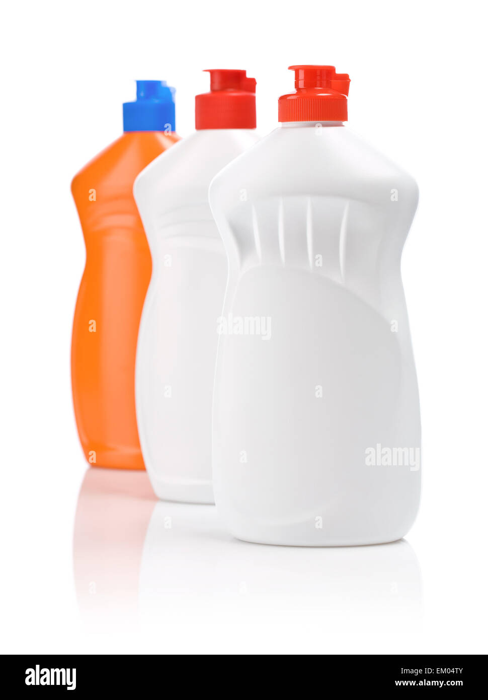 three white kitchen bottle Stock Photo Alamy