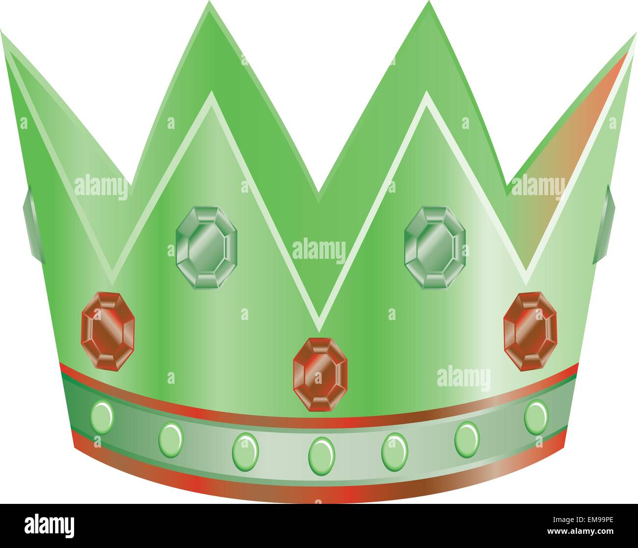Gold crown vector Stock Vector Image & Art Alamy