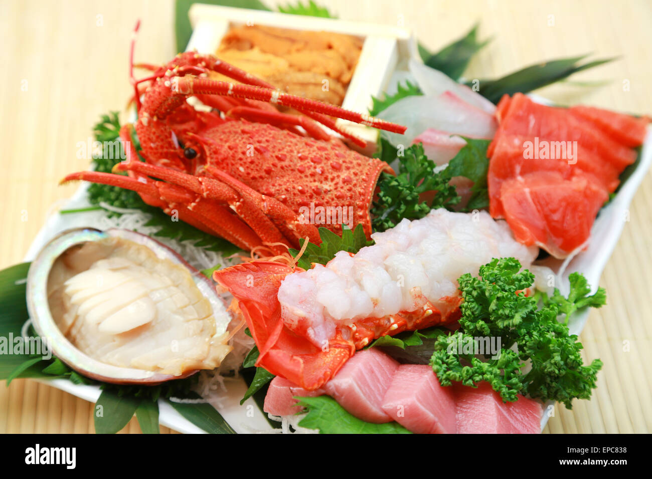 Lobster sashimi hires stock photography and images Alamy
