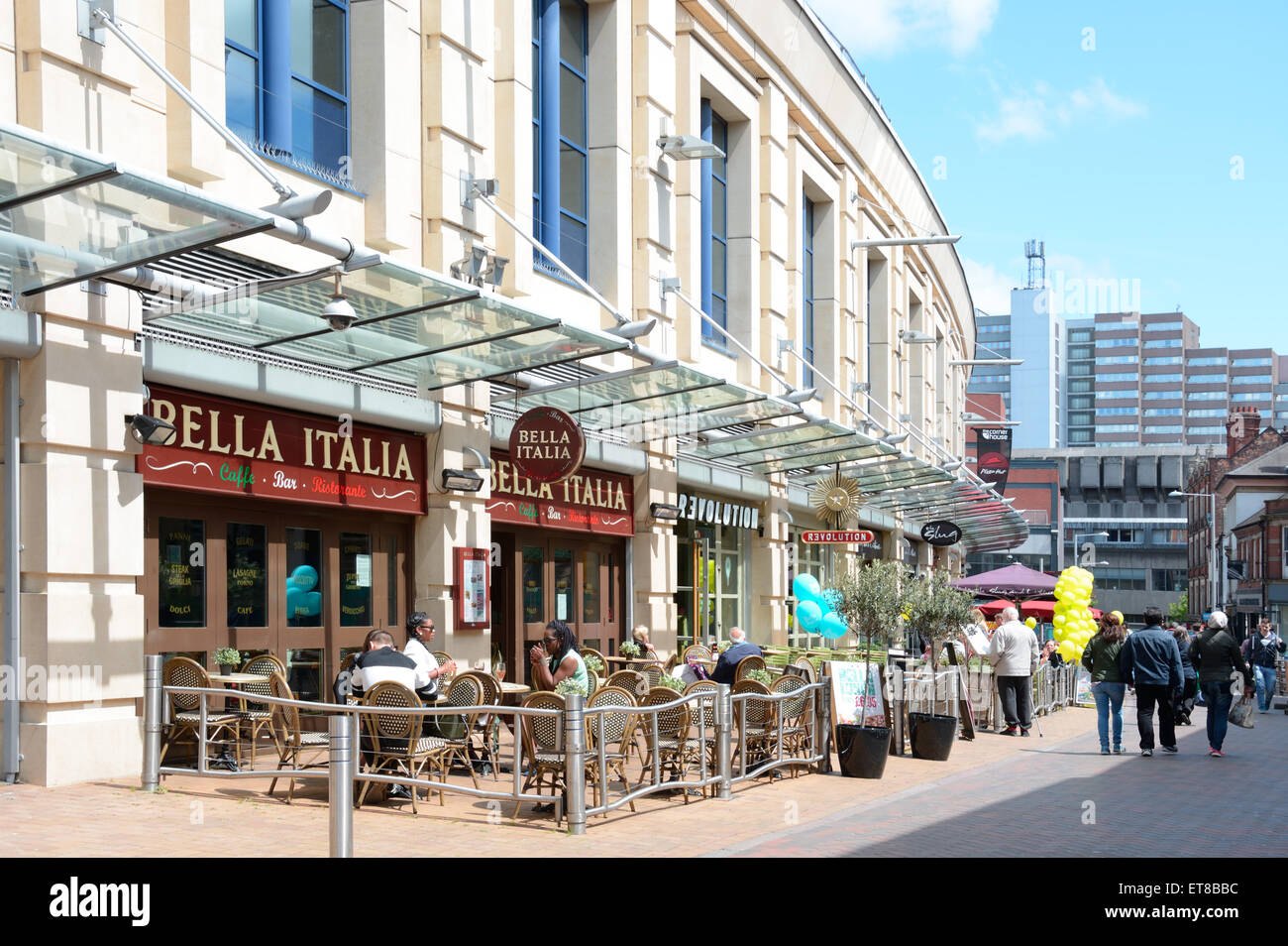 Bars & Restaurants, Nottingham Stock Photo Alamy