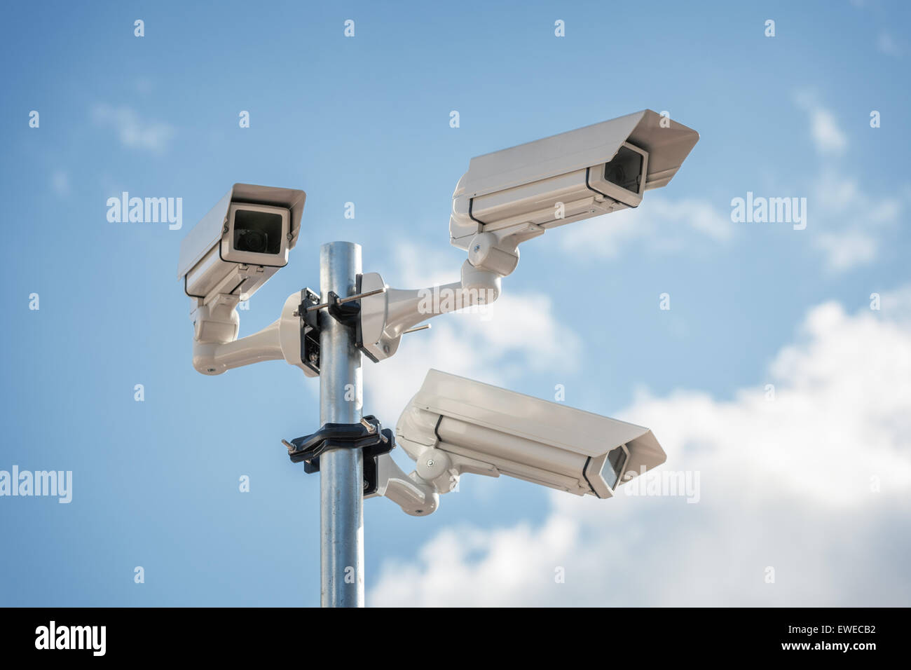 Security cctv surveillance camera Stock Photo Alamy
