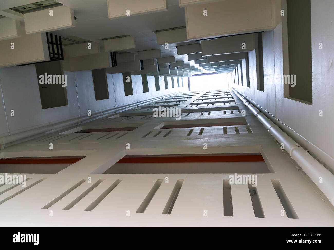 Building void area Stock Photo Alamy