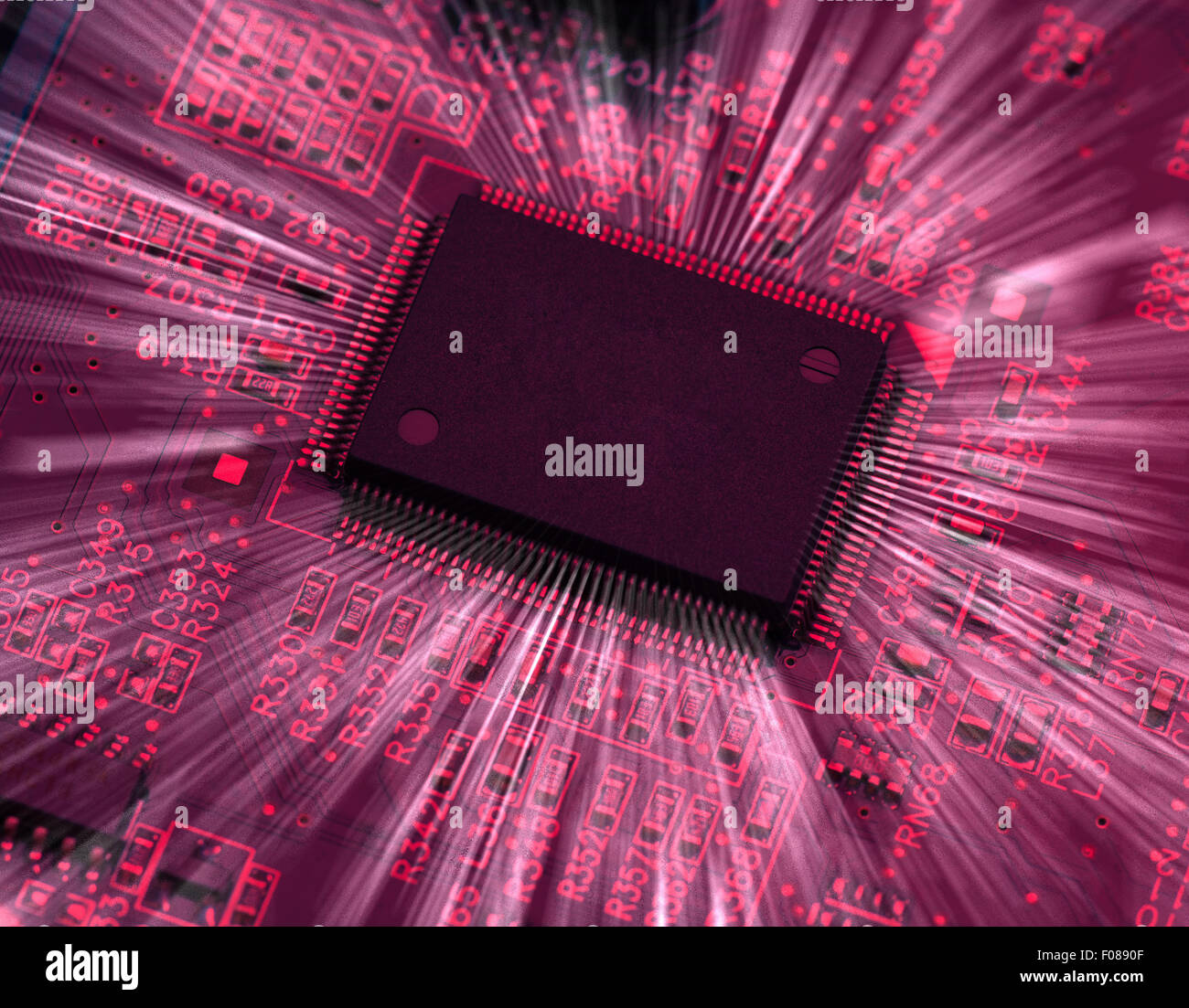 Inside of computer cpu hires stock photography and images Alamy