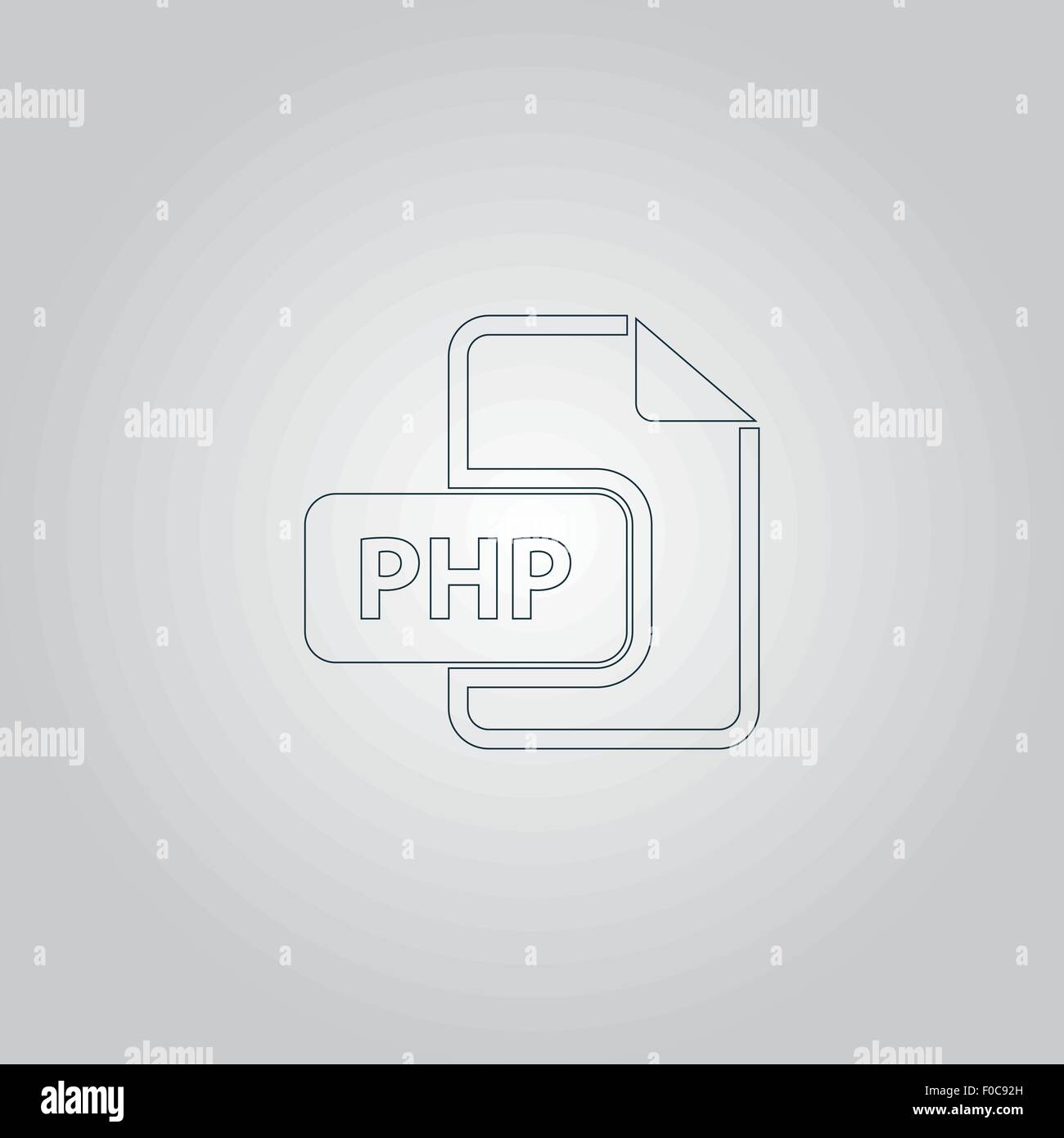 PHP computer file extension symbol Stock Vector Image & Art Alamy