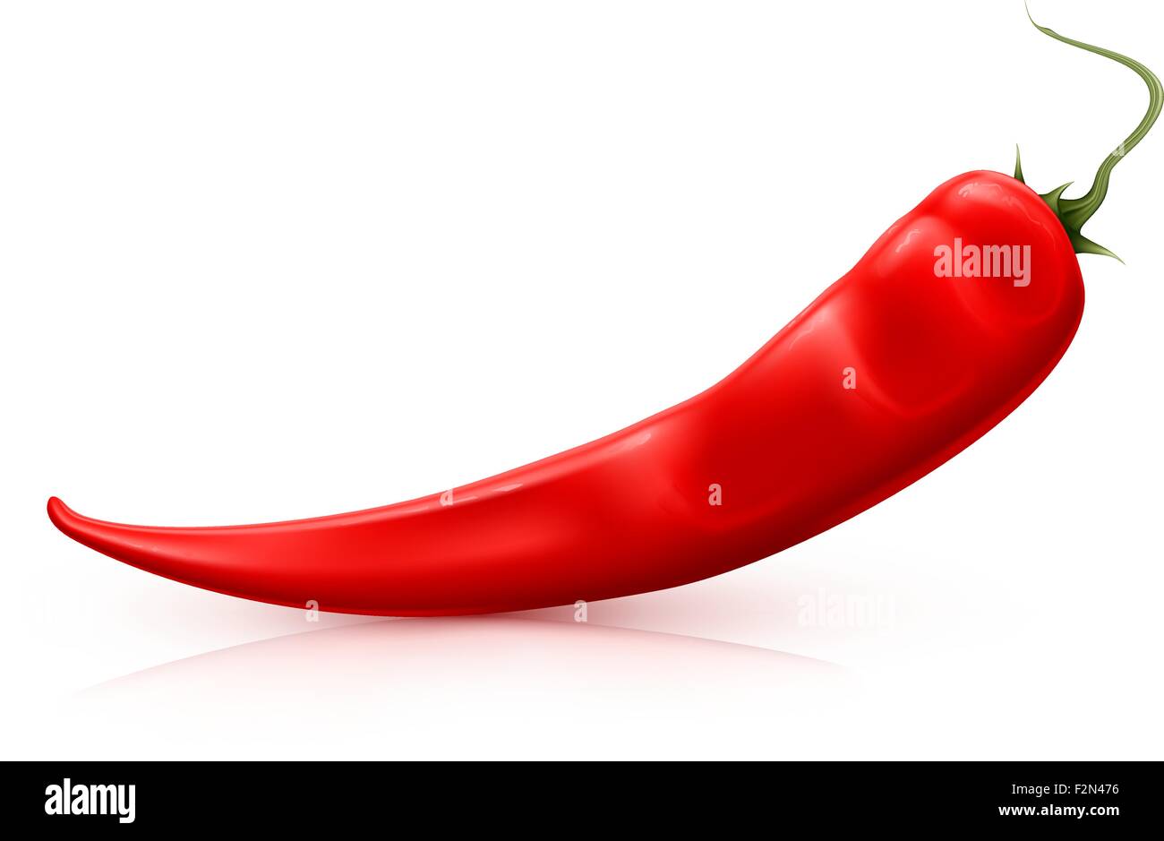 Hot pepper, vector Stock Vector Image & Art Alamy