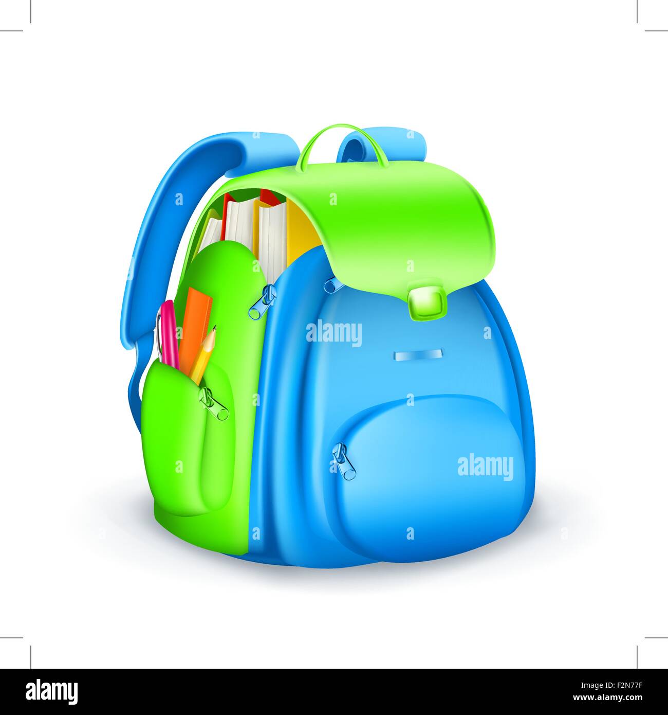 School bag, vector Stock Vector Image & Art Alamy