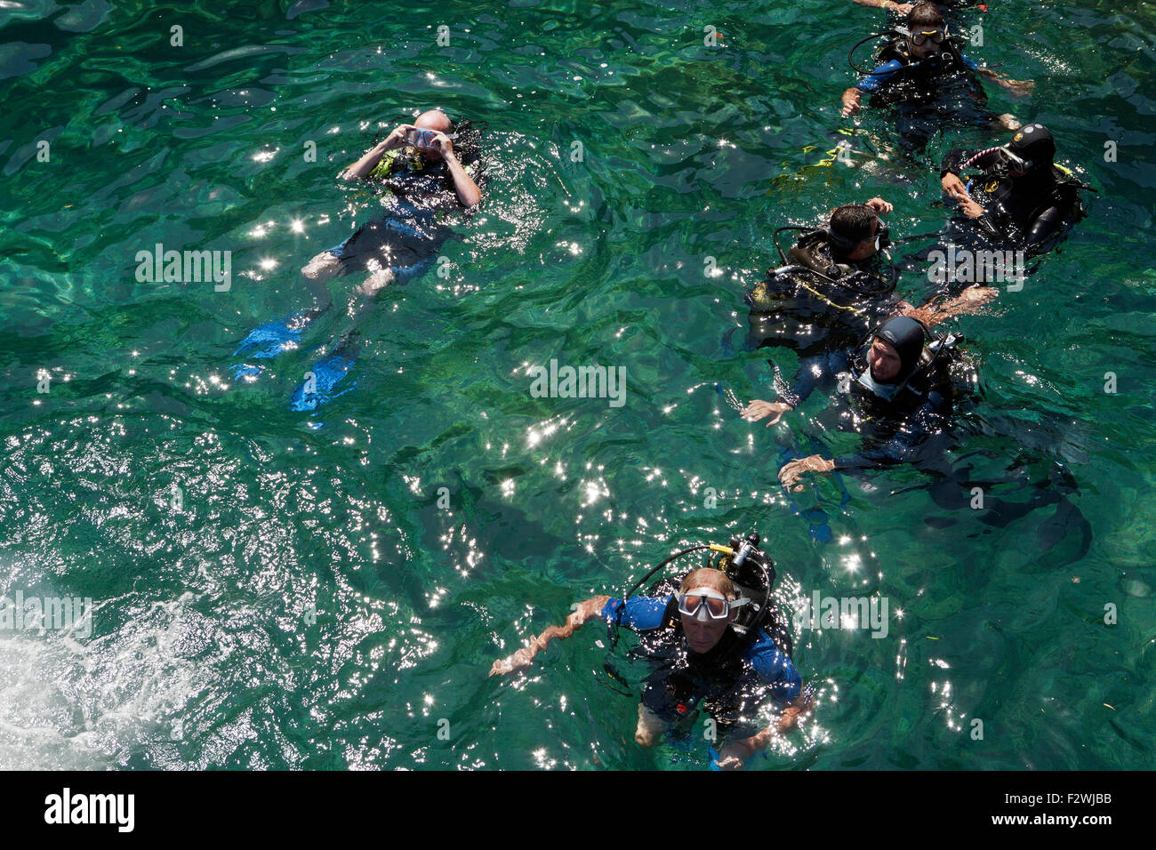 Scuba diving training Stock Photo Alamy