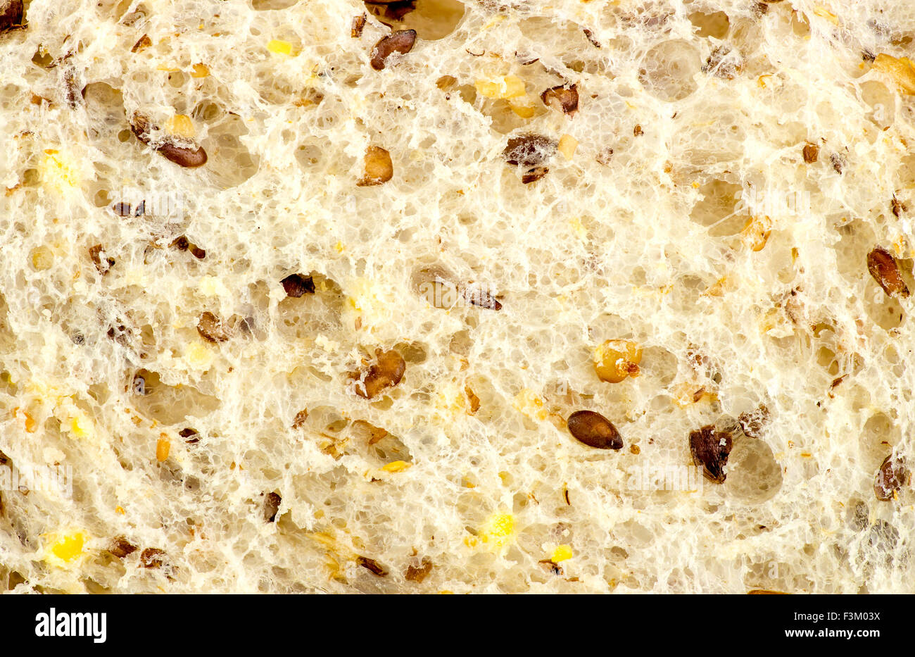 Multigrain bread macro background texture Stock Photo Alamy