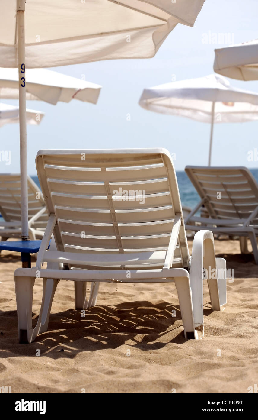 Sun bed hires stock photography and images Alamy