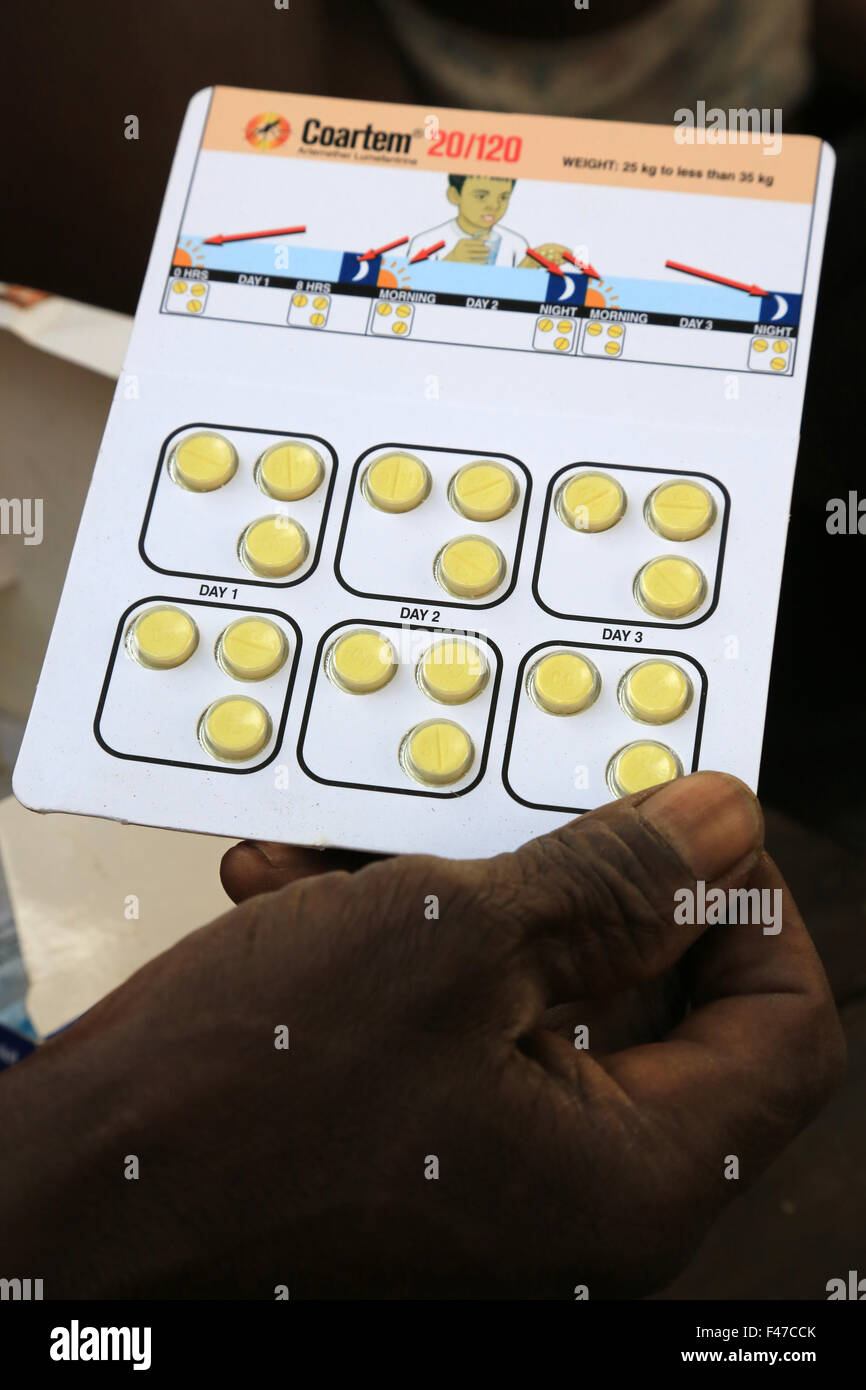 Malaria tablets hires stock photography and images Alamy