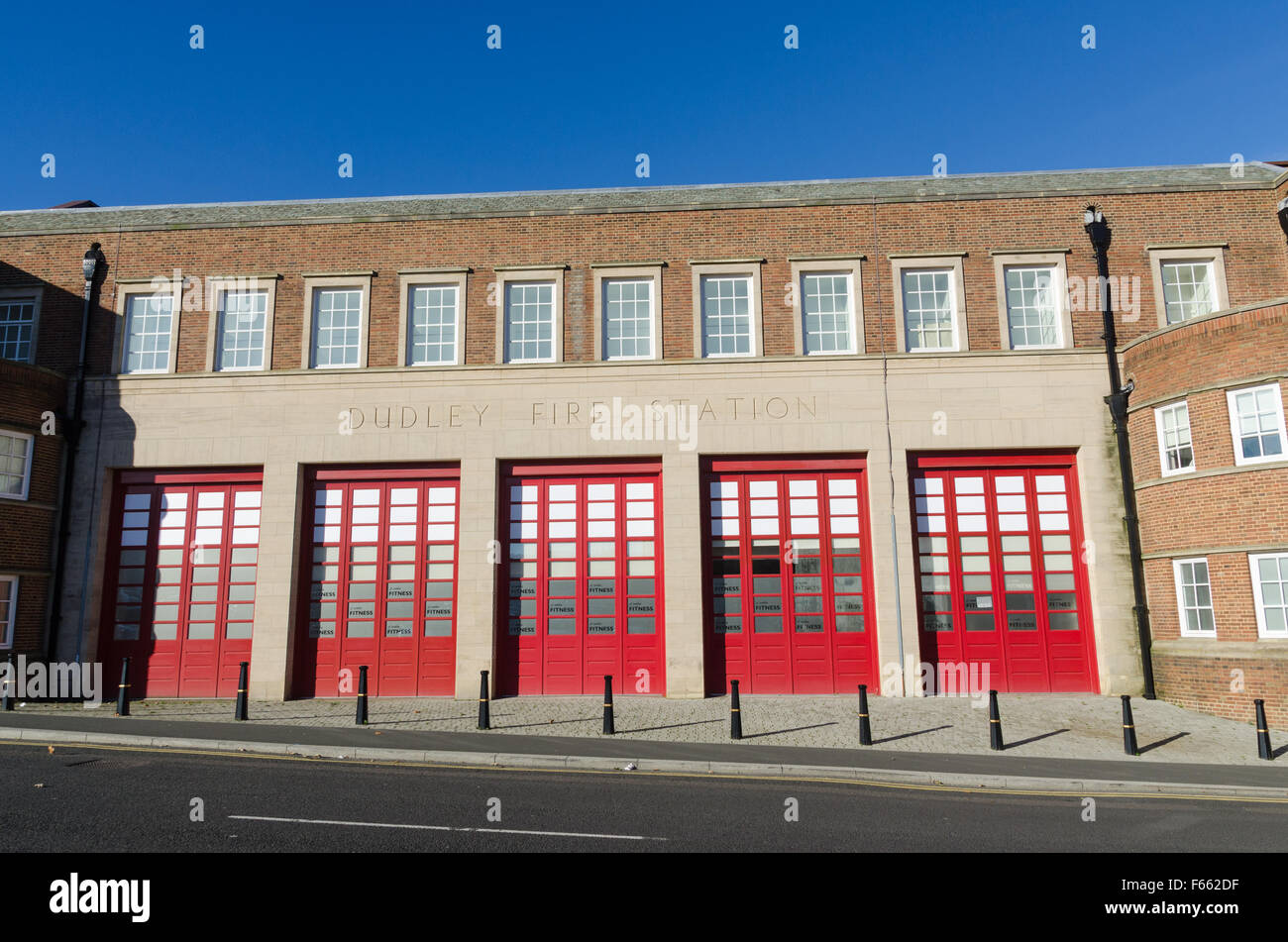 Dudley Fire Station Stock Photo Alamy