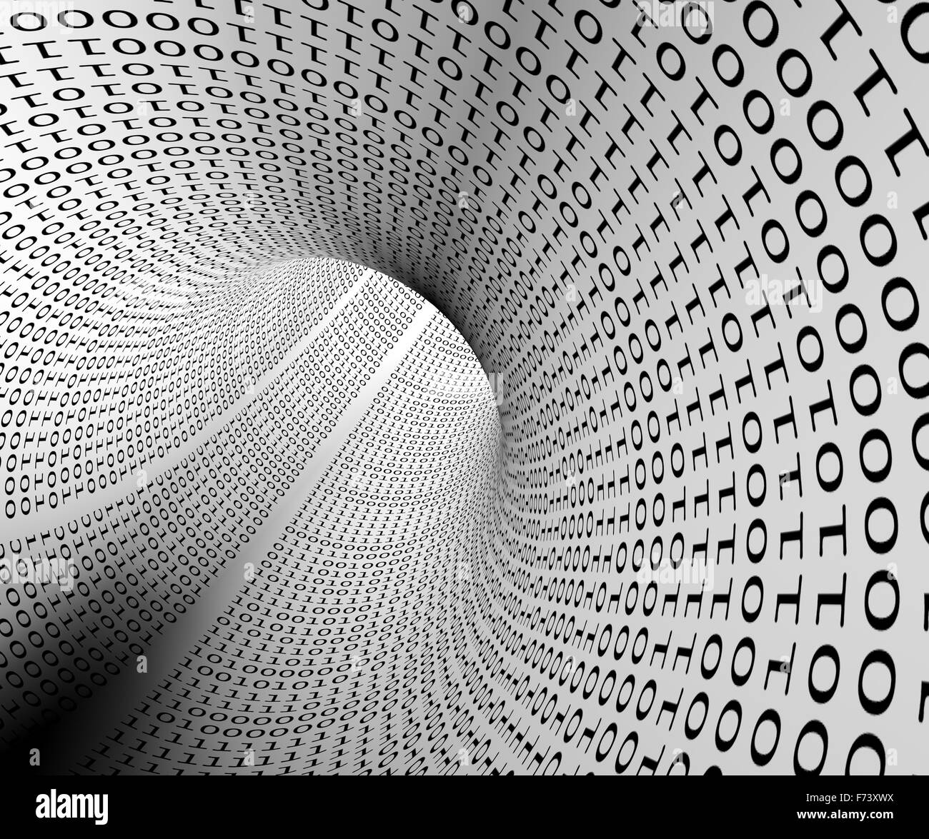 Binary code sphere Black and White Stock Photos & Images Alamy