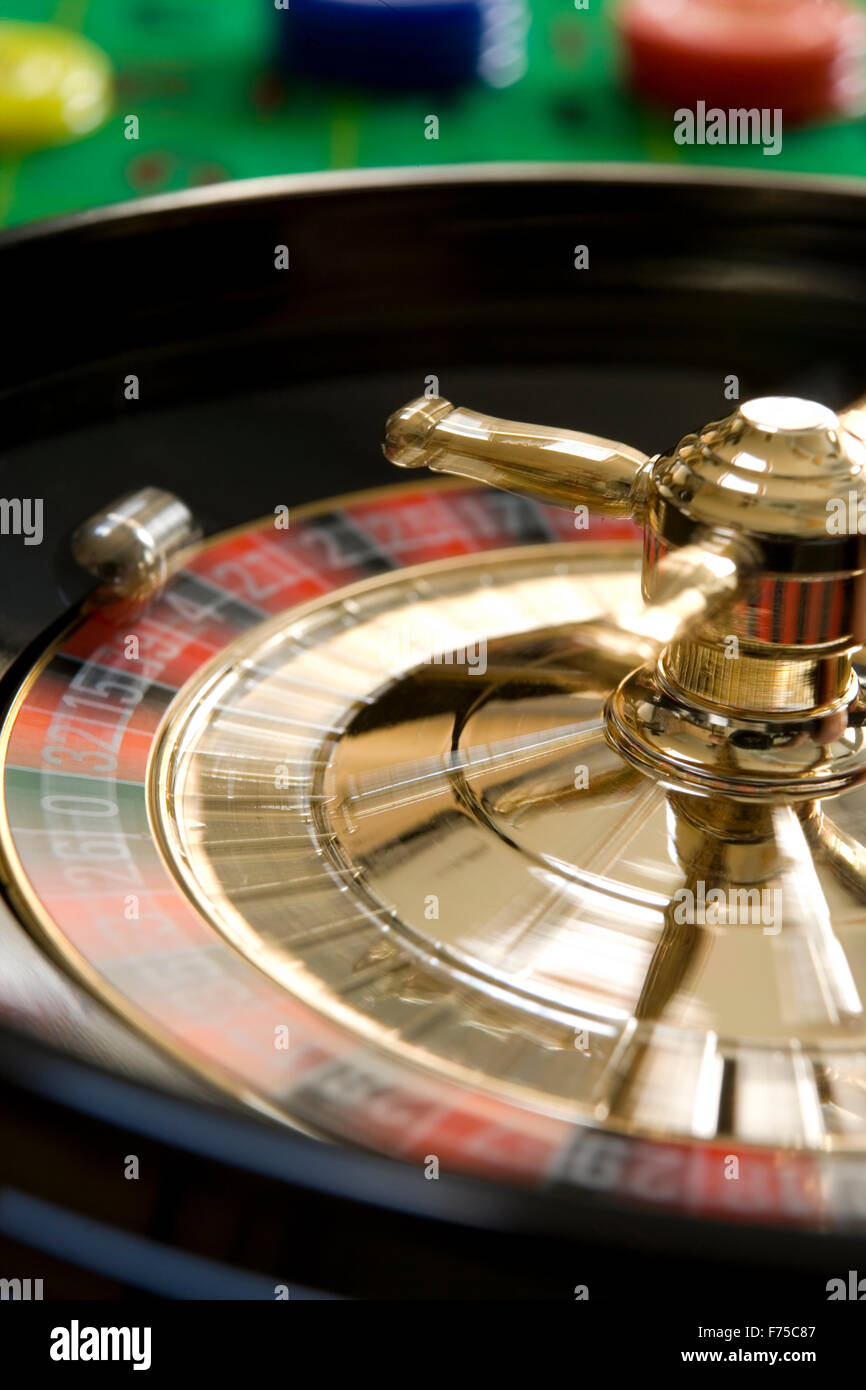 roulette wheel Stock Photo Alamy