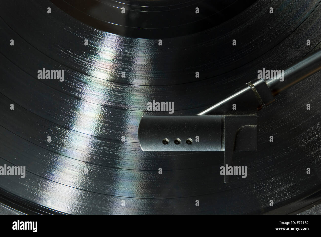 Record Player Needle Stock Photo Alamy