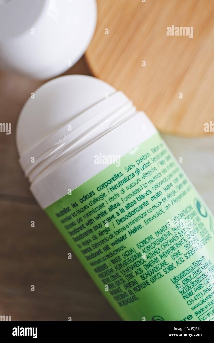DEODORANT Stock Photo Alamy