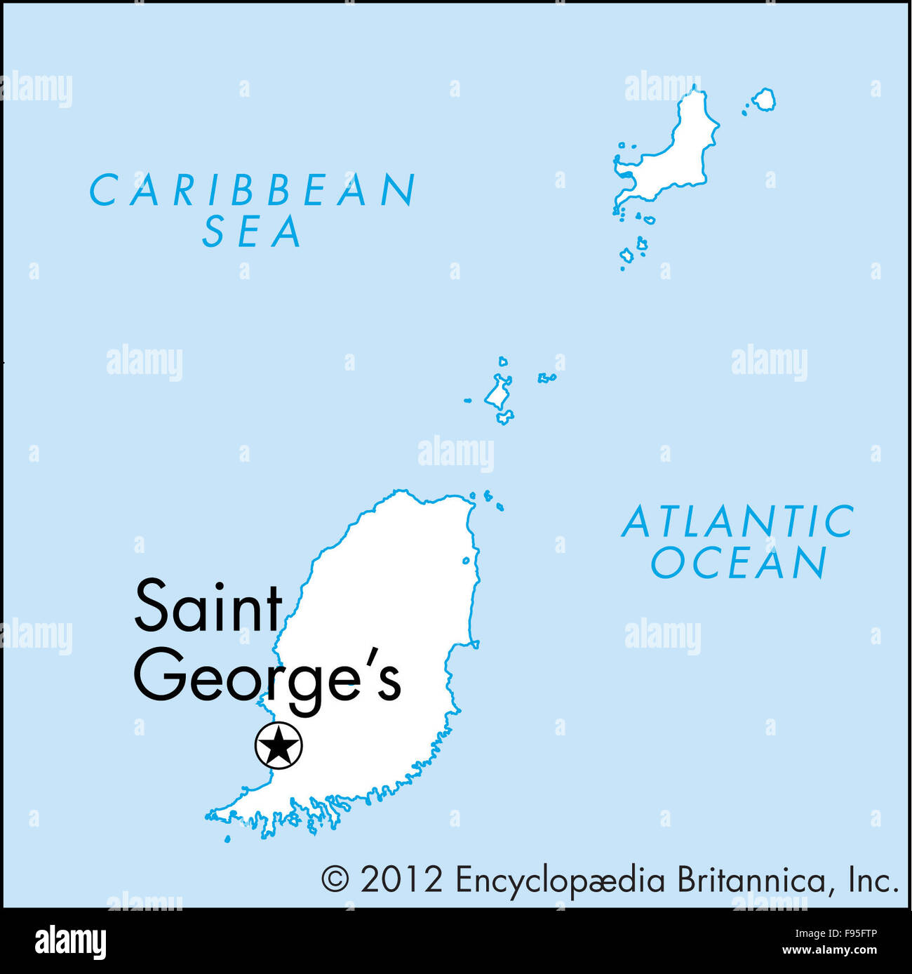 Saint grenada maps cartography geography hires stock photography and images Alamy