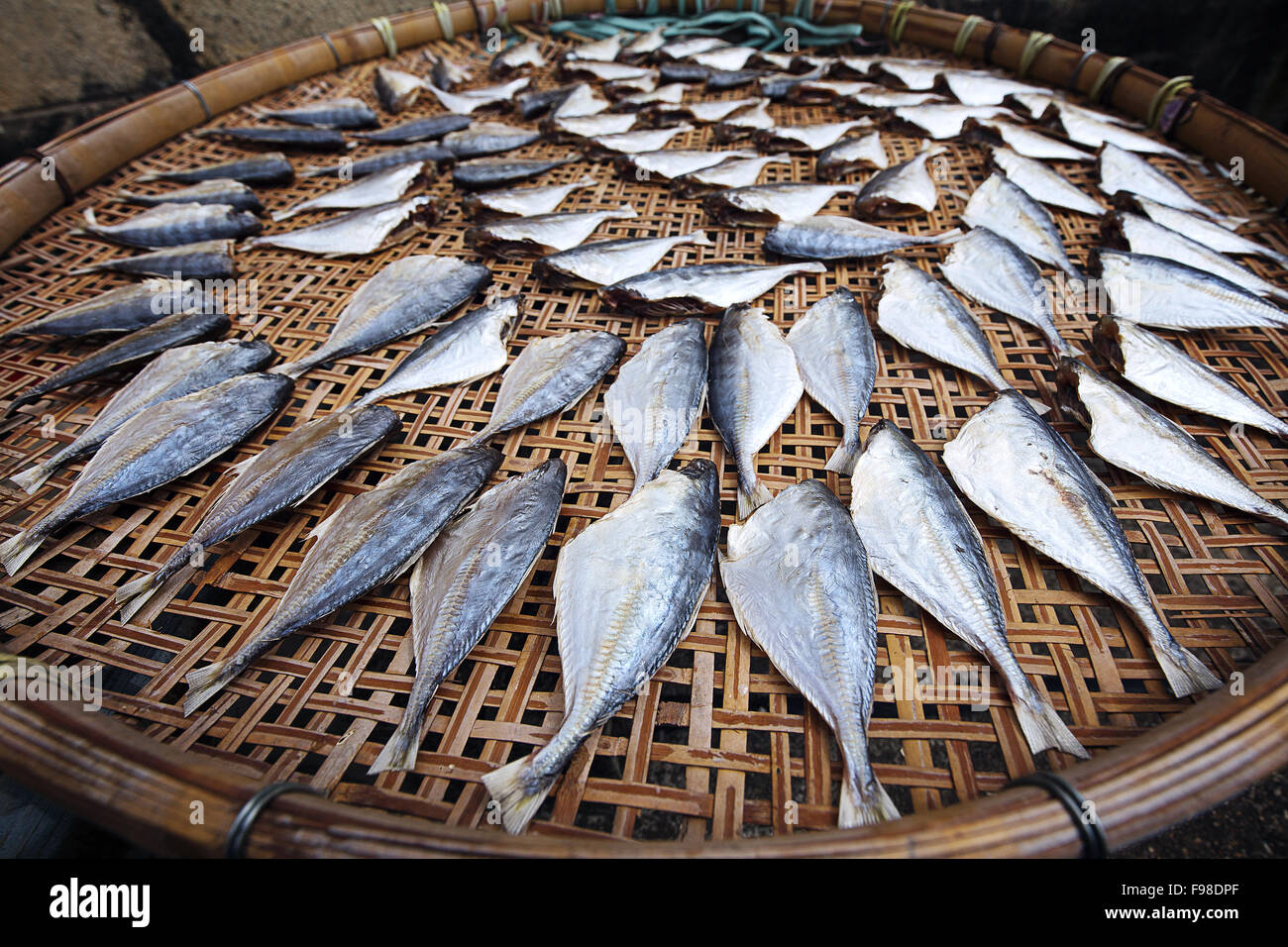 Dried salted fish Stock Photo Alamy
