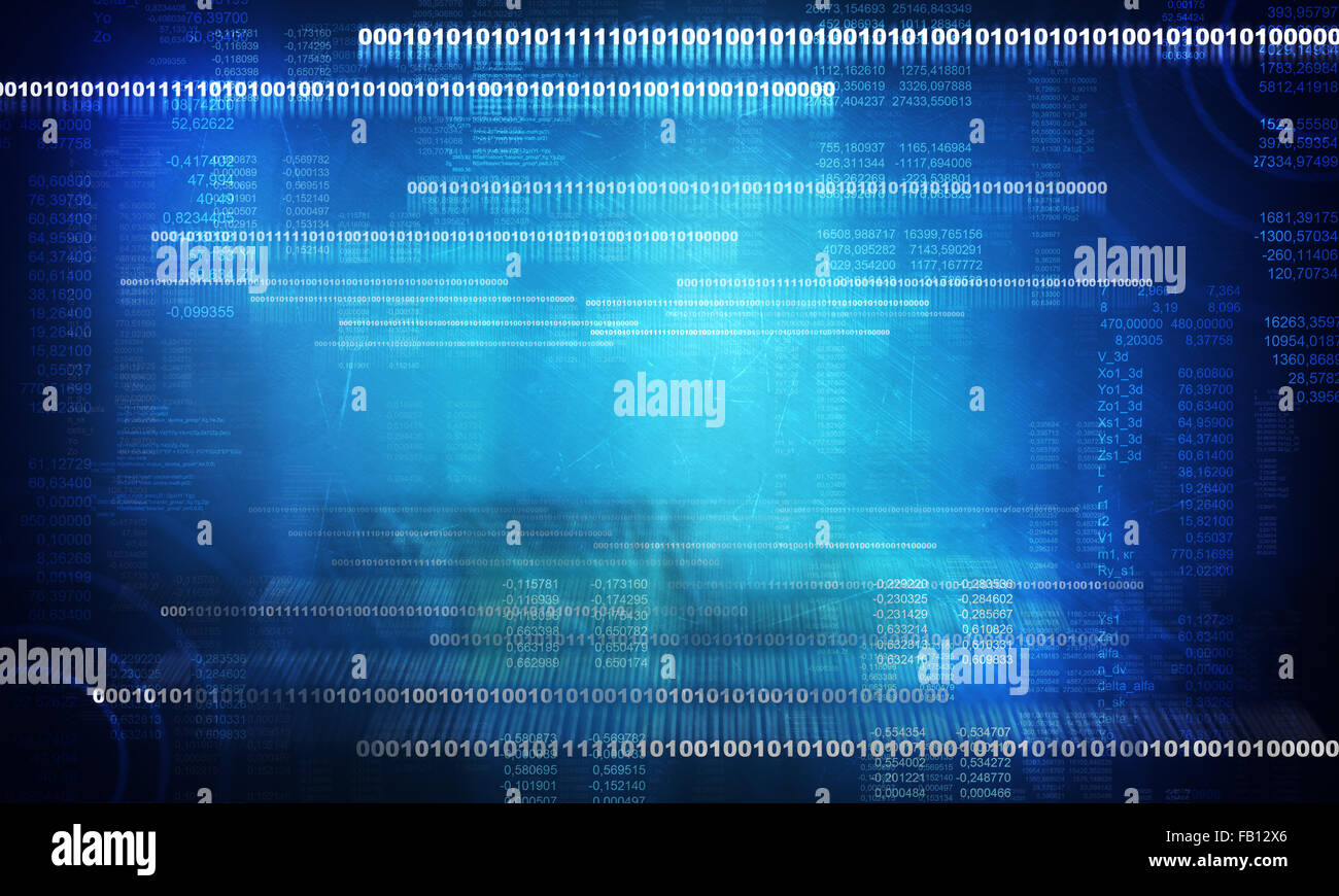 Digital abstract bits data stream, cyber pattern Stock Photo Alamy