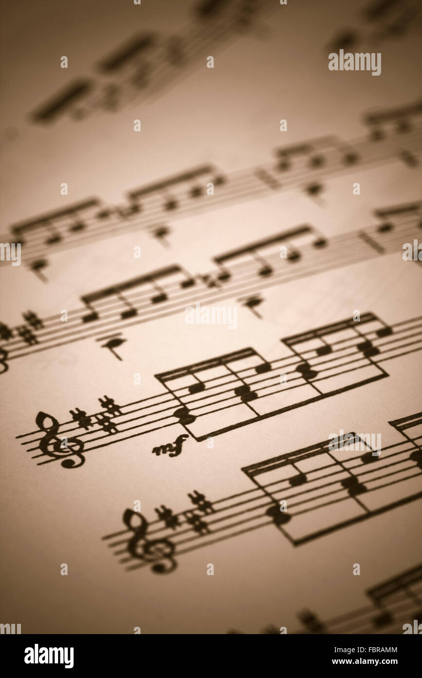 Music notes symbol hires stock photography and images Alamy