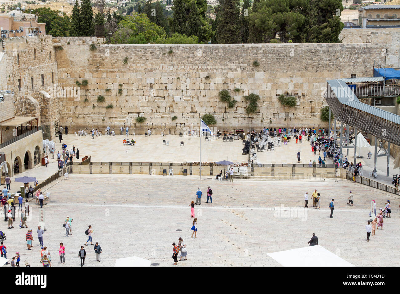 Wailing Wall Stock Photo Alamy