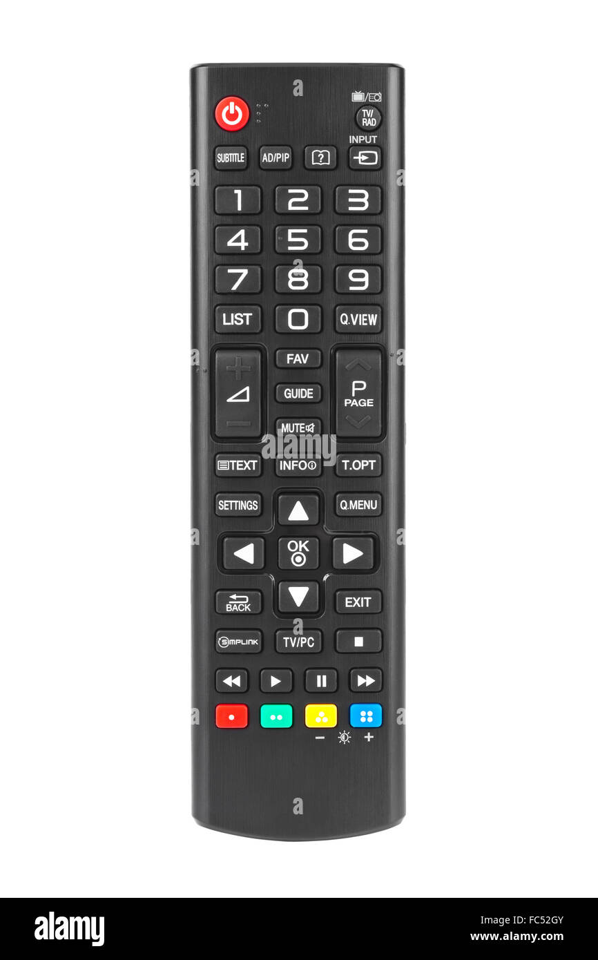 TV remote control Stock Photo Alamy