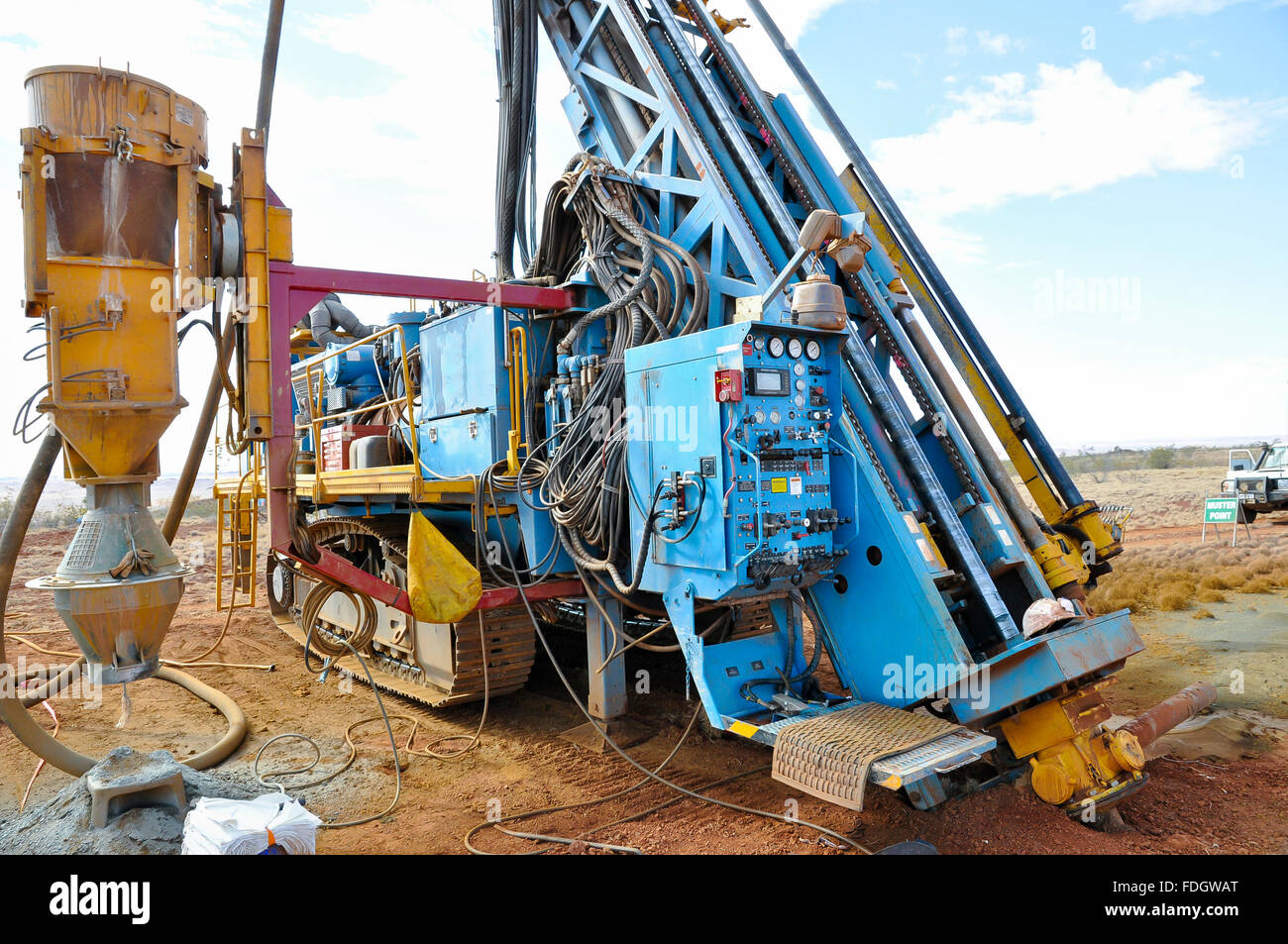 RC Drill Rig Stock Photo Alamy
