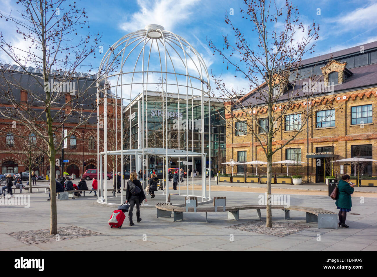 King's Cross development Stock Photo Alamy