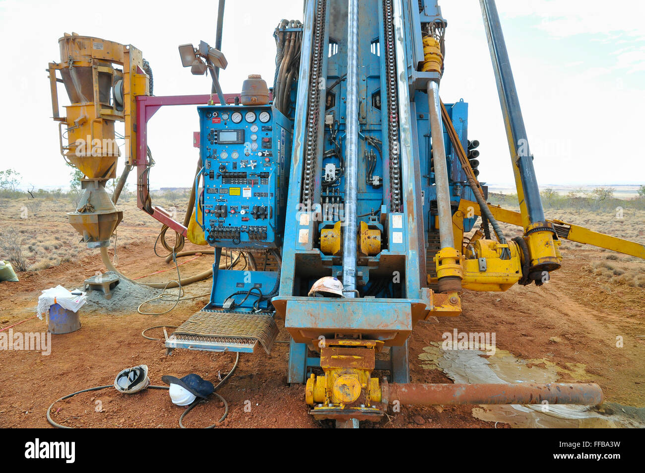 RC Drill Rig Stock Photo Alamy