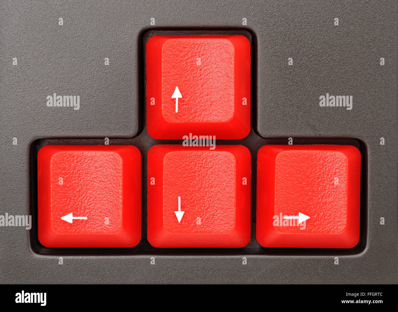 Arrow keys on computer keyboard hires stock photography and images Alamy