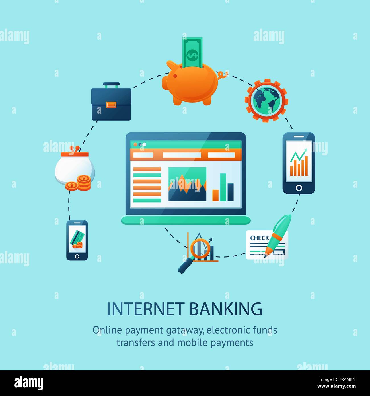 banking poster Stock Vector Image & Art Alamy