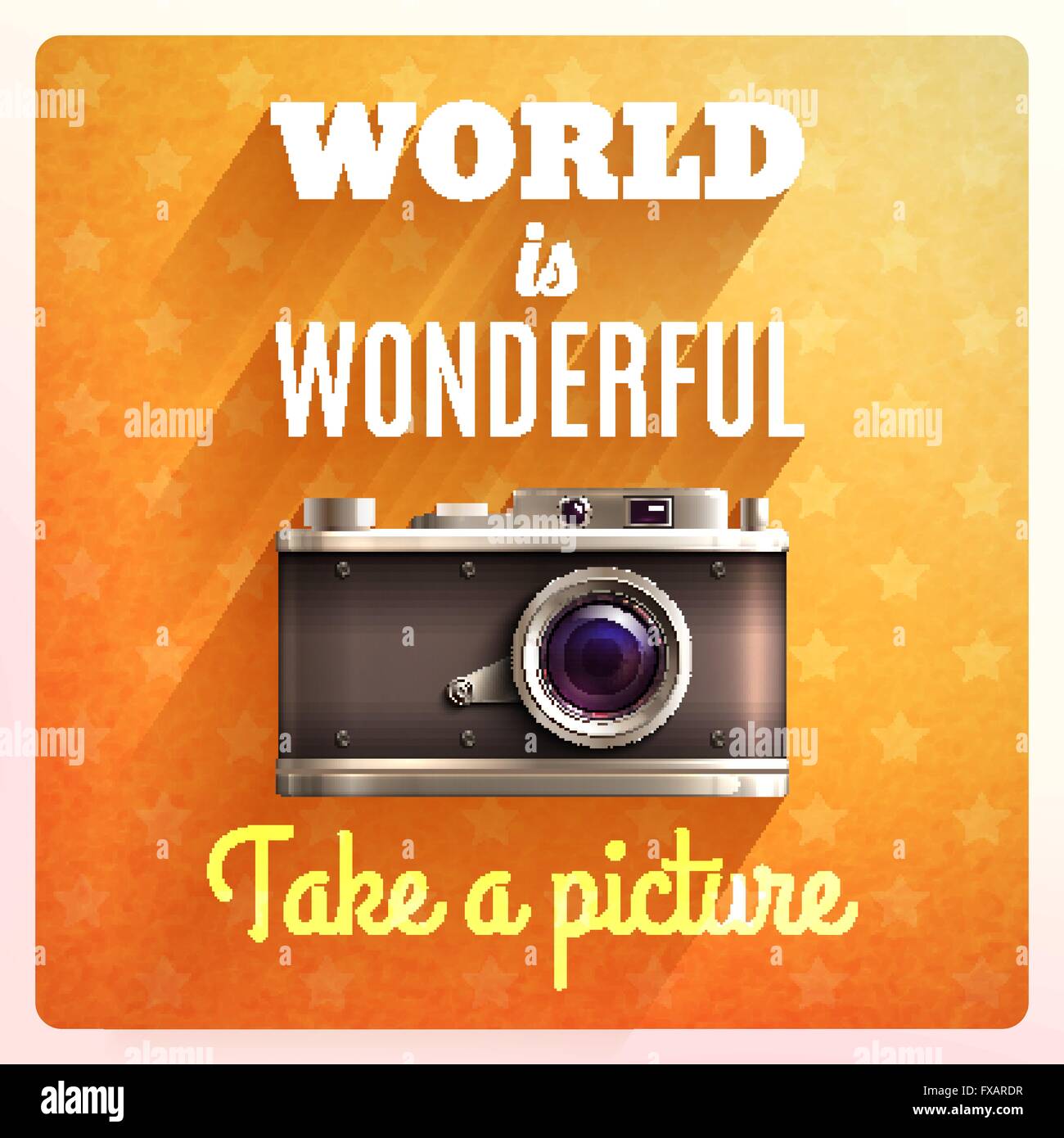 Retro Camera Poster Stock Vector Image & Art Alamy