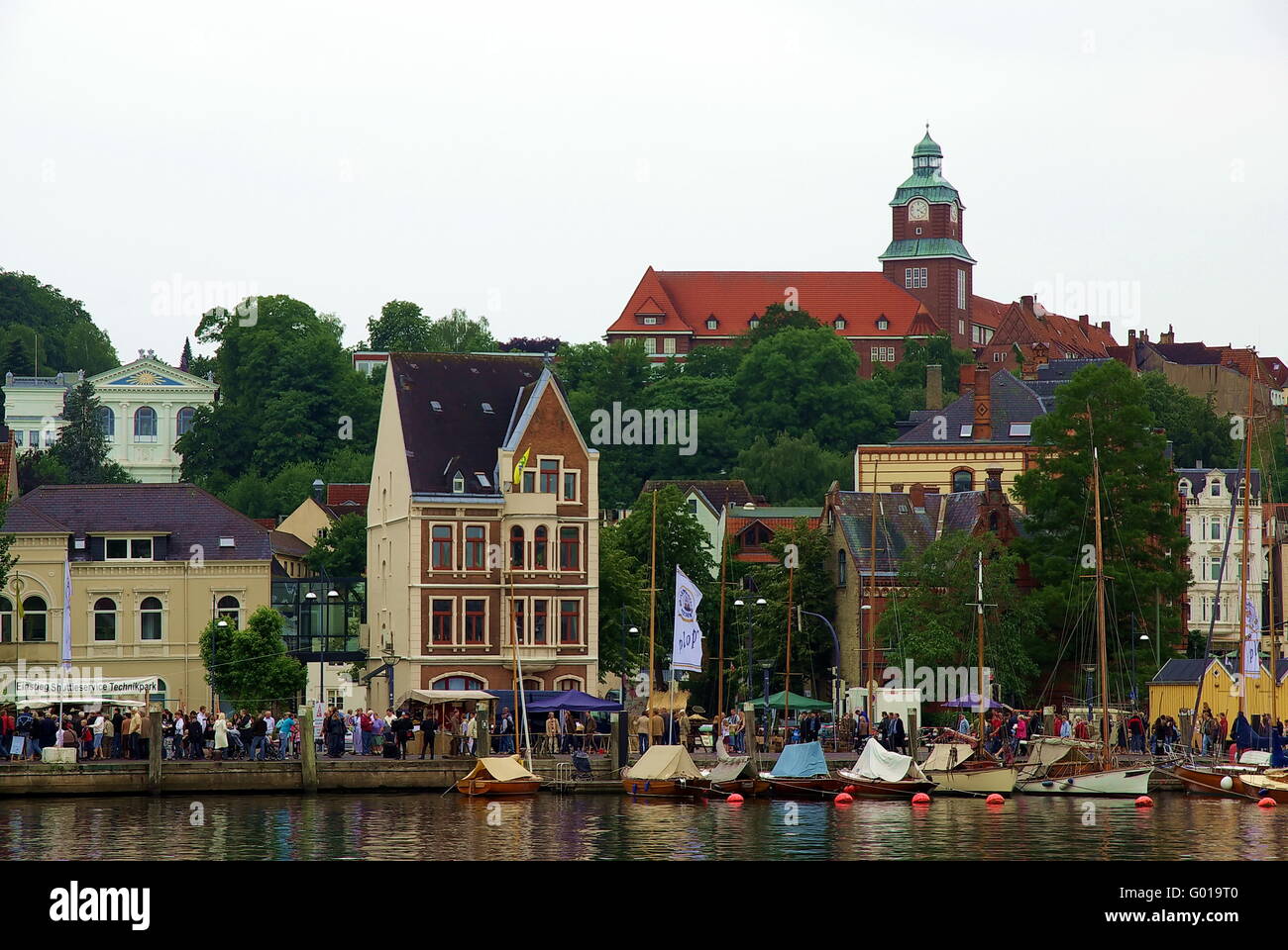 Flensburg City Stock Photo 103291888 Alamy