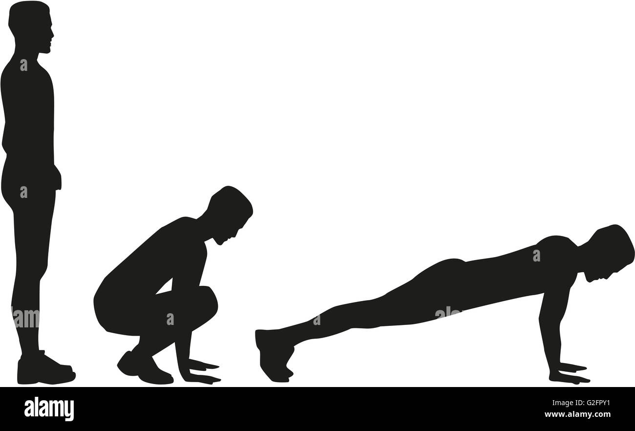 Burpees exercise hires stock photography and images Alamy