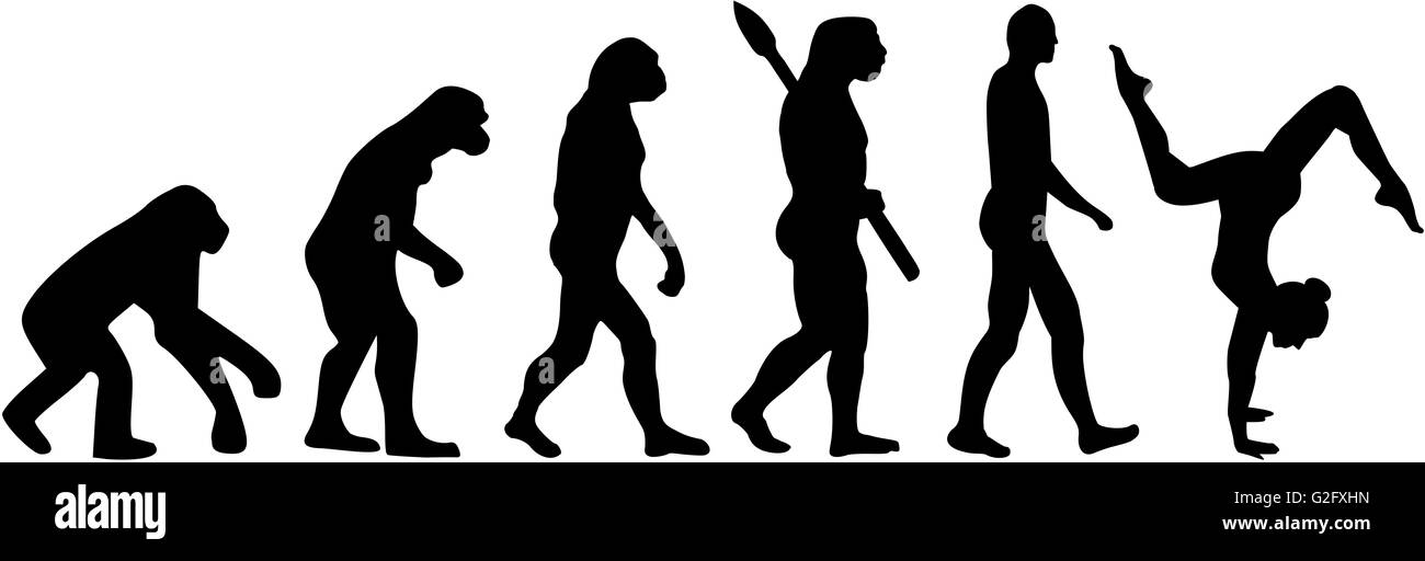 Floor exercise evolution Stock Photo Alamy