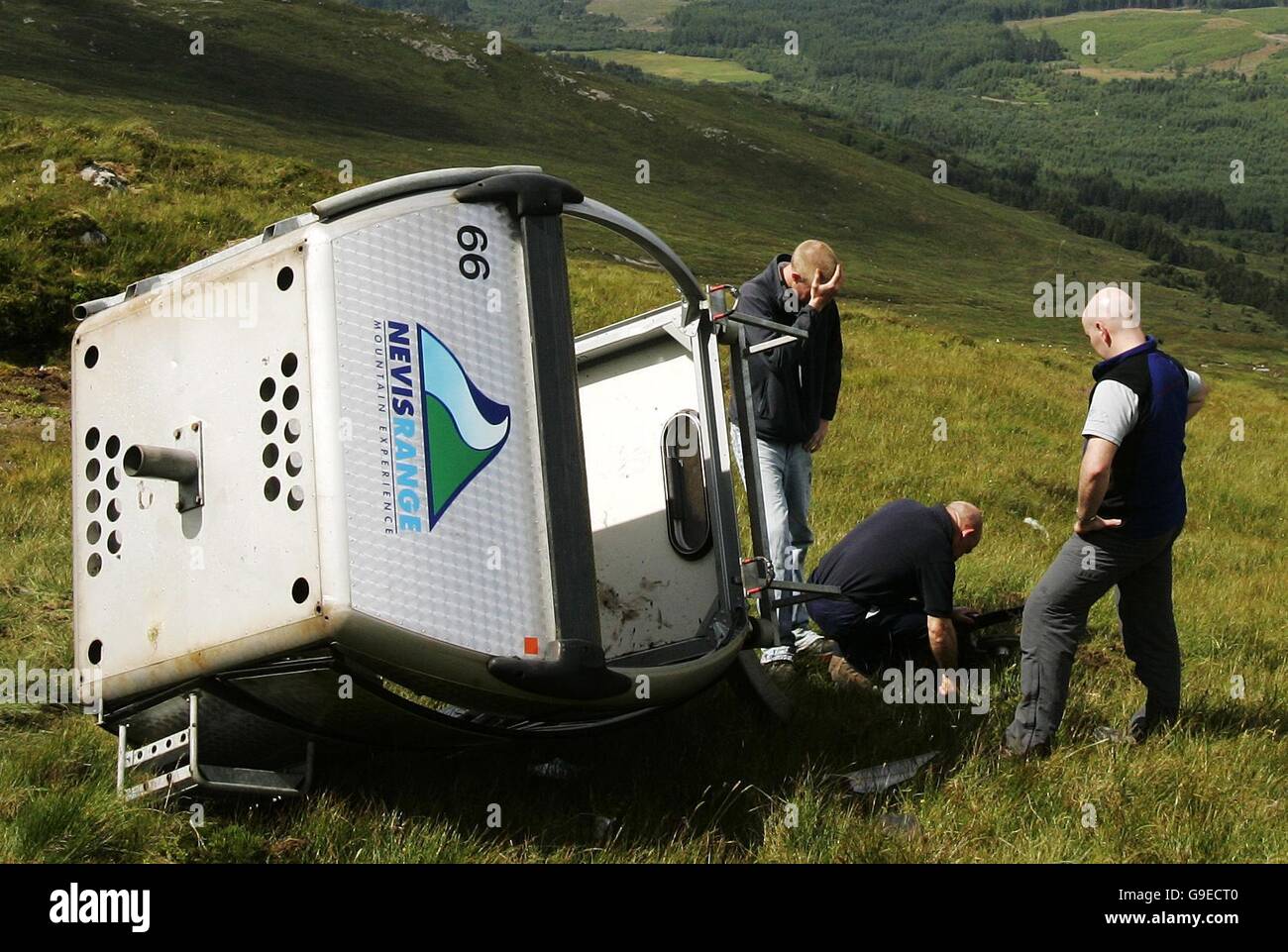 Ben Nevis cable car accident Stock Photo 109111520 Alamy