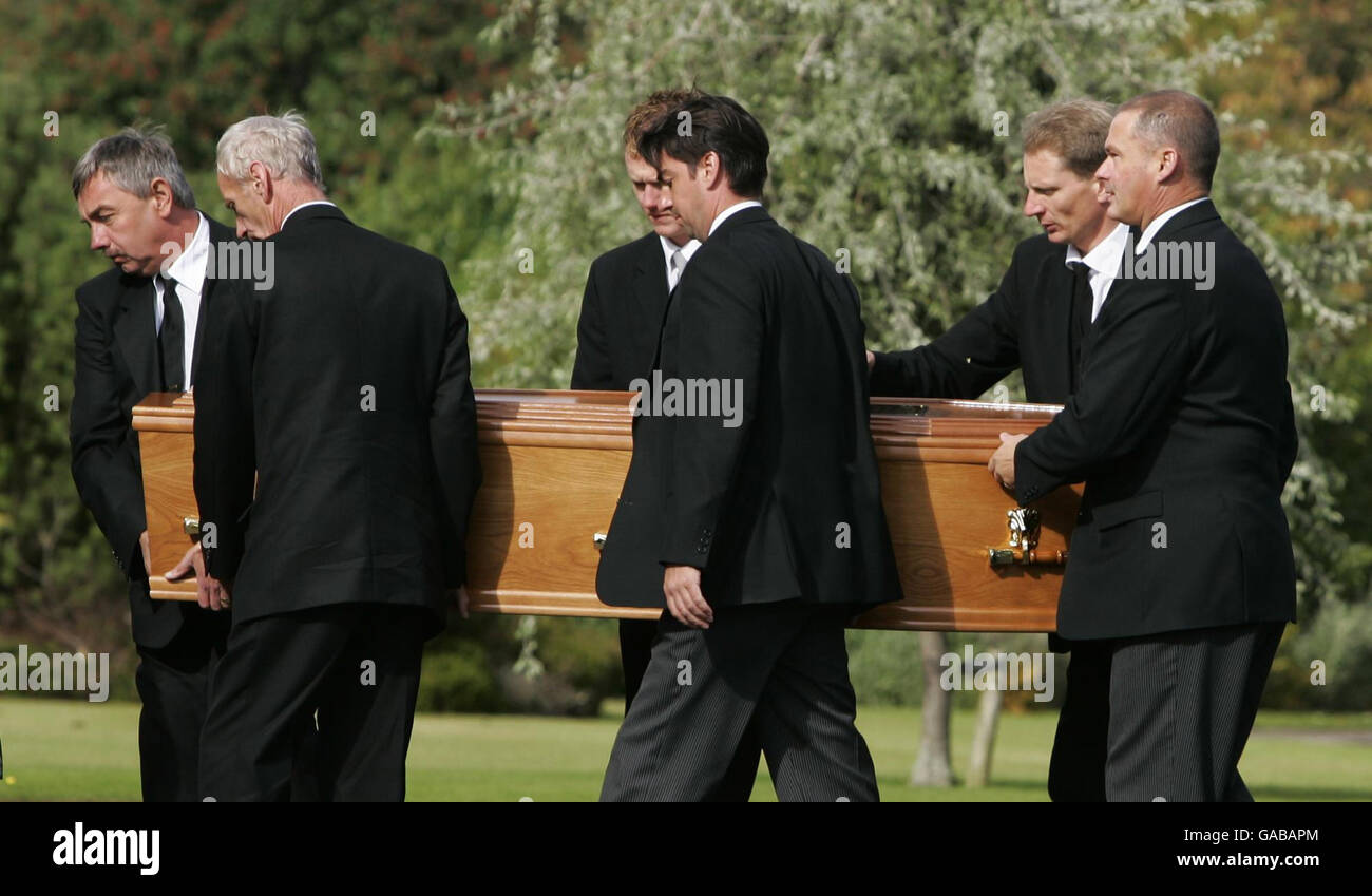 McRae funeral Stock Photo Alamy