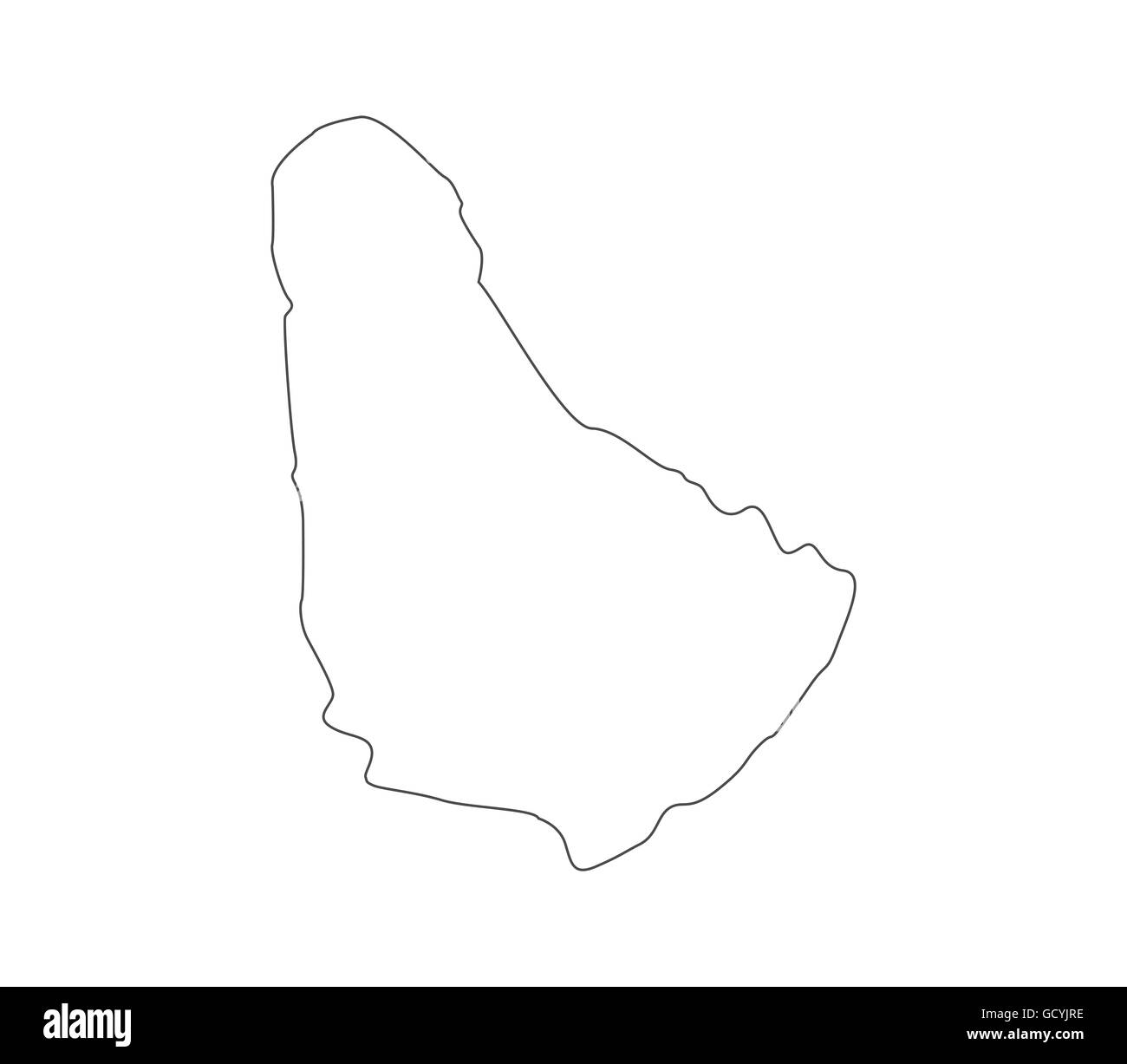 Map barbados Black and White Stock Photos & Images Alamy