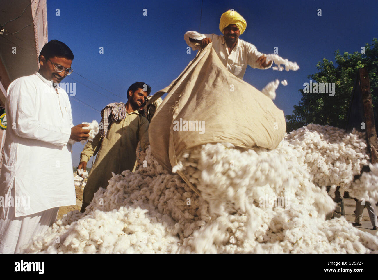 Cotton traders Stock Photo Alamy