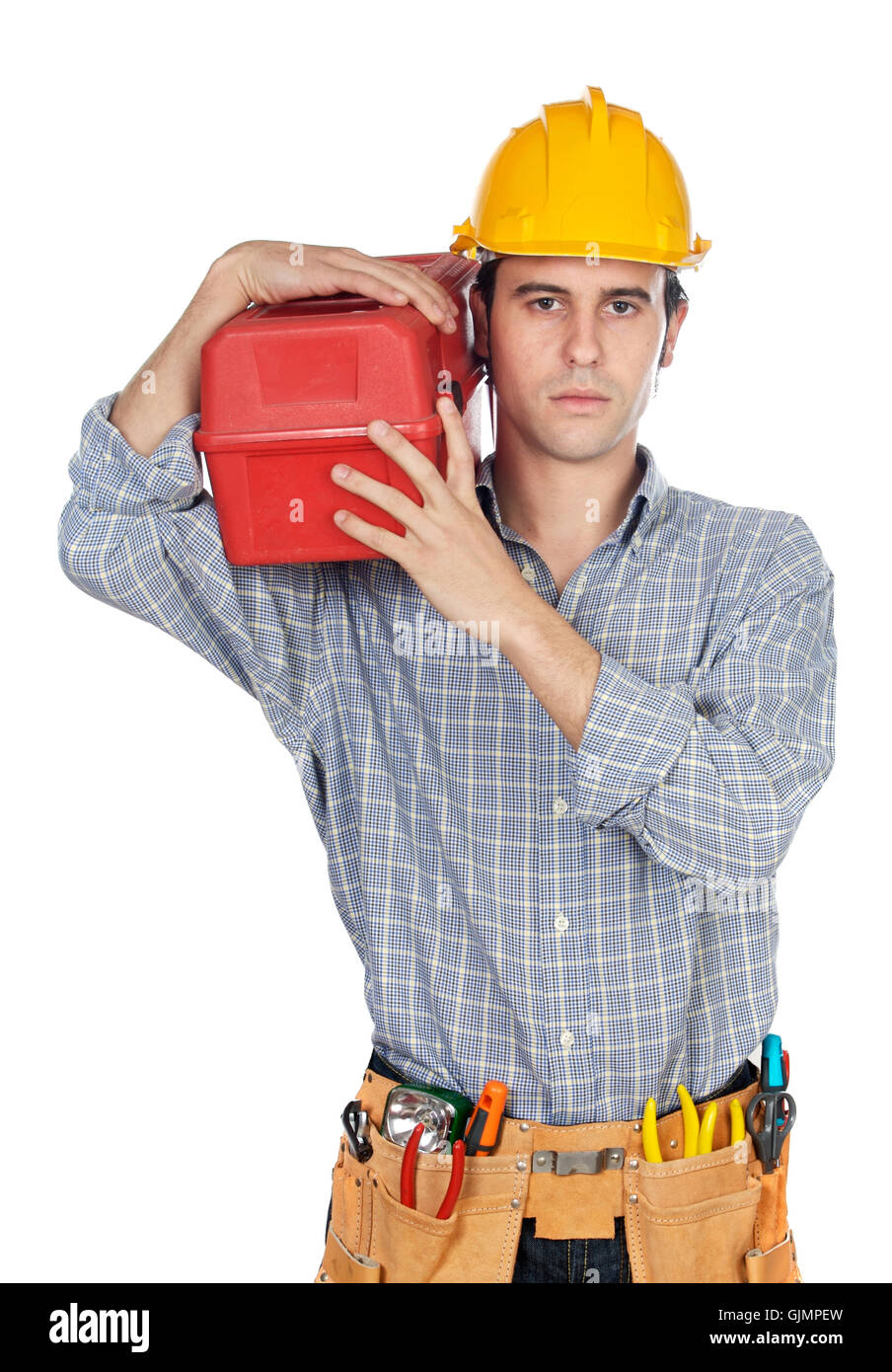 Construction workers tool belt hires stock photography and images Alamy