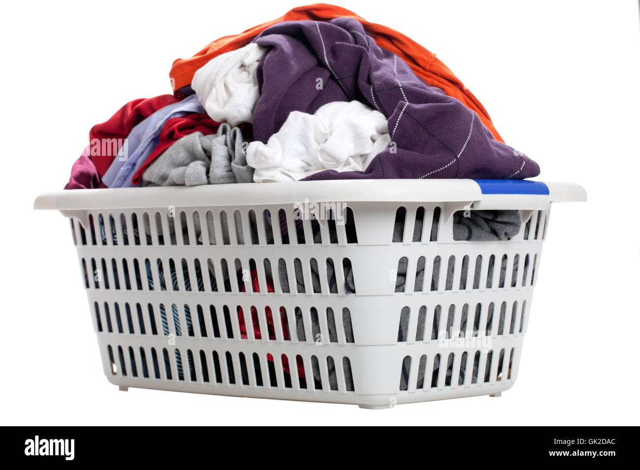 clothes basket Stock Photo Alamy