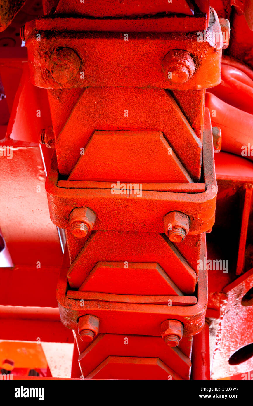 Laminated leaf spring Stock Photo Alamy