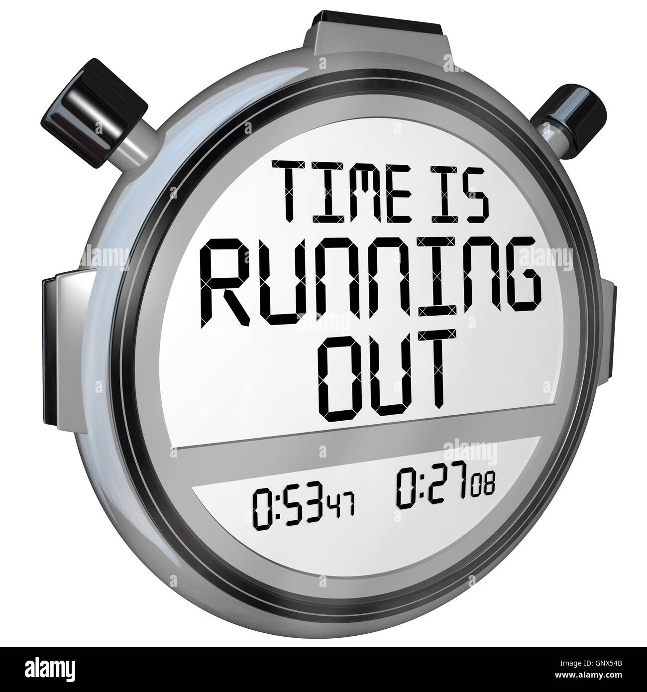 Time is Running Out Stopwatch Timer Clock Stock Photo 116744779 Alamy